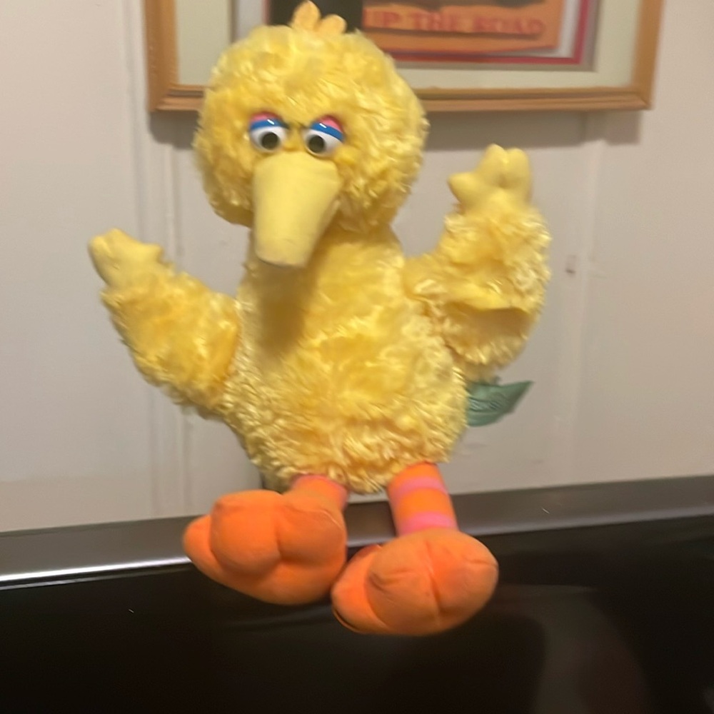 Seaworld Sesame Place 12" Big Bird Plush Street Stuffed Animal